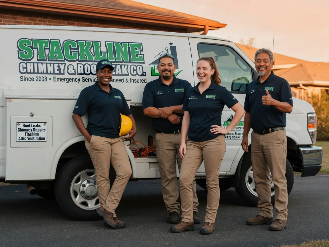 Chimney flashing repair company in Honey Grove, TX